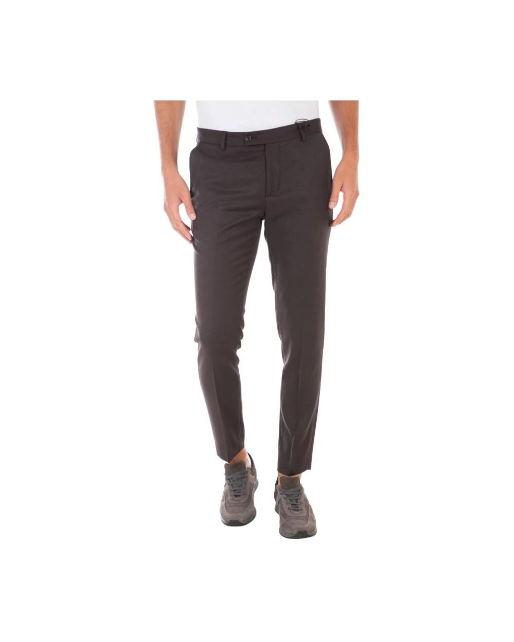 Daniele Alessandrini Gray Chinos for men