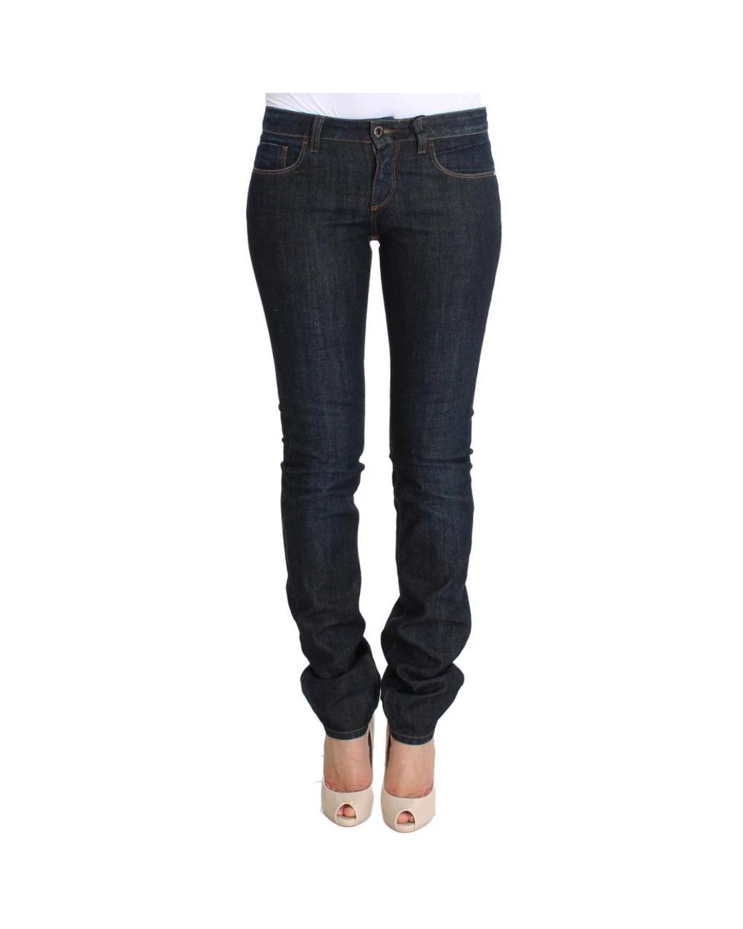 CoSTUME NATIONAL Blue Slim-Fit Jeans