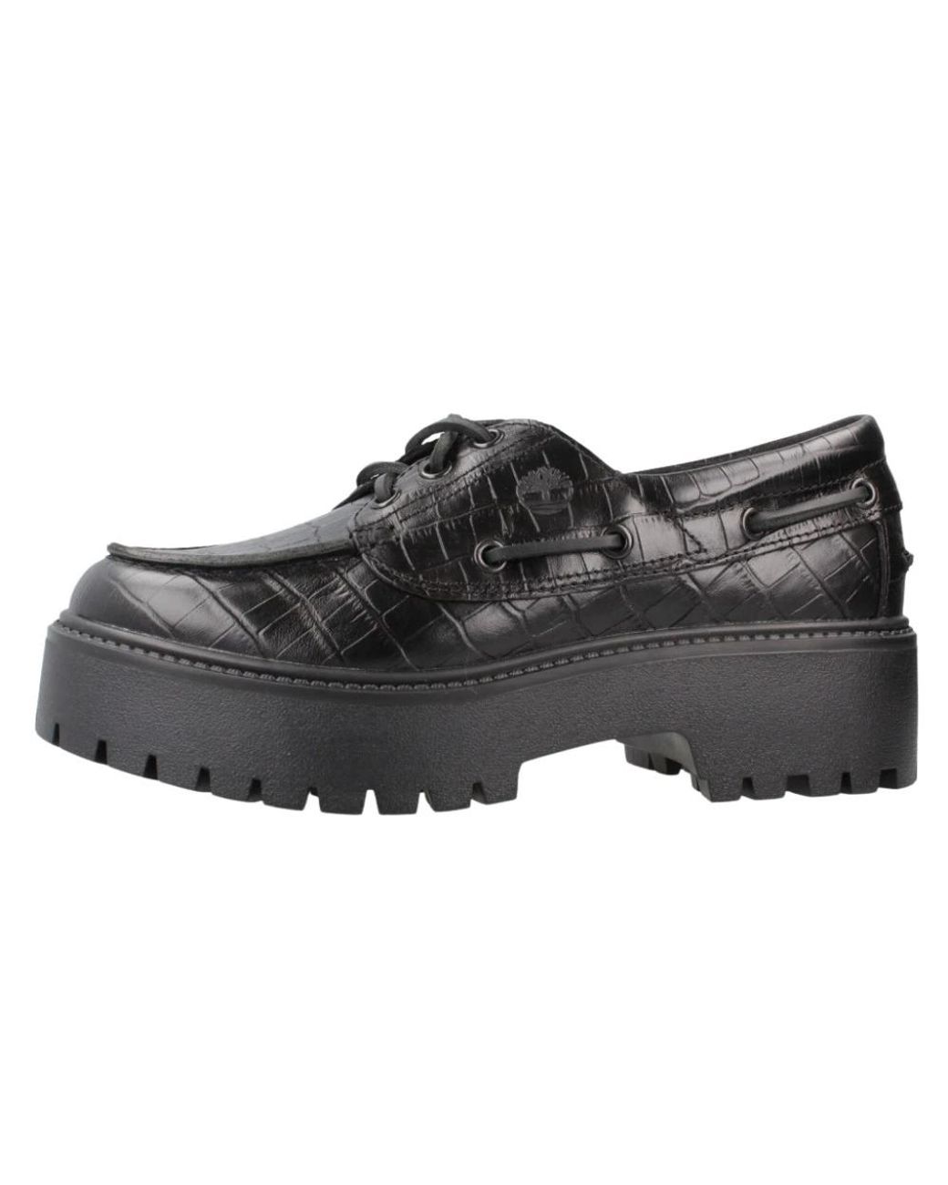 Timberland Black Boat Shoes