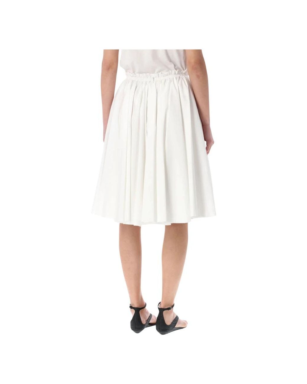 AMI White Midi Skirts