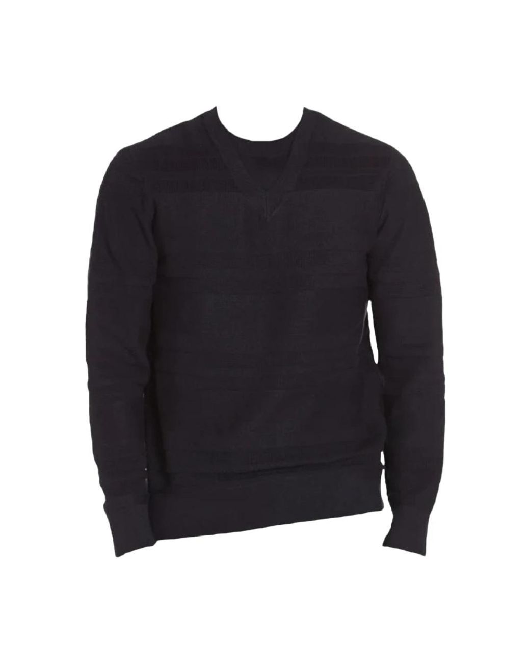 ARMANI EXCHANGE Blue Round-Neck Knitwear for men