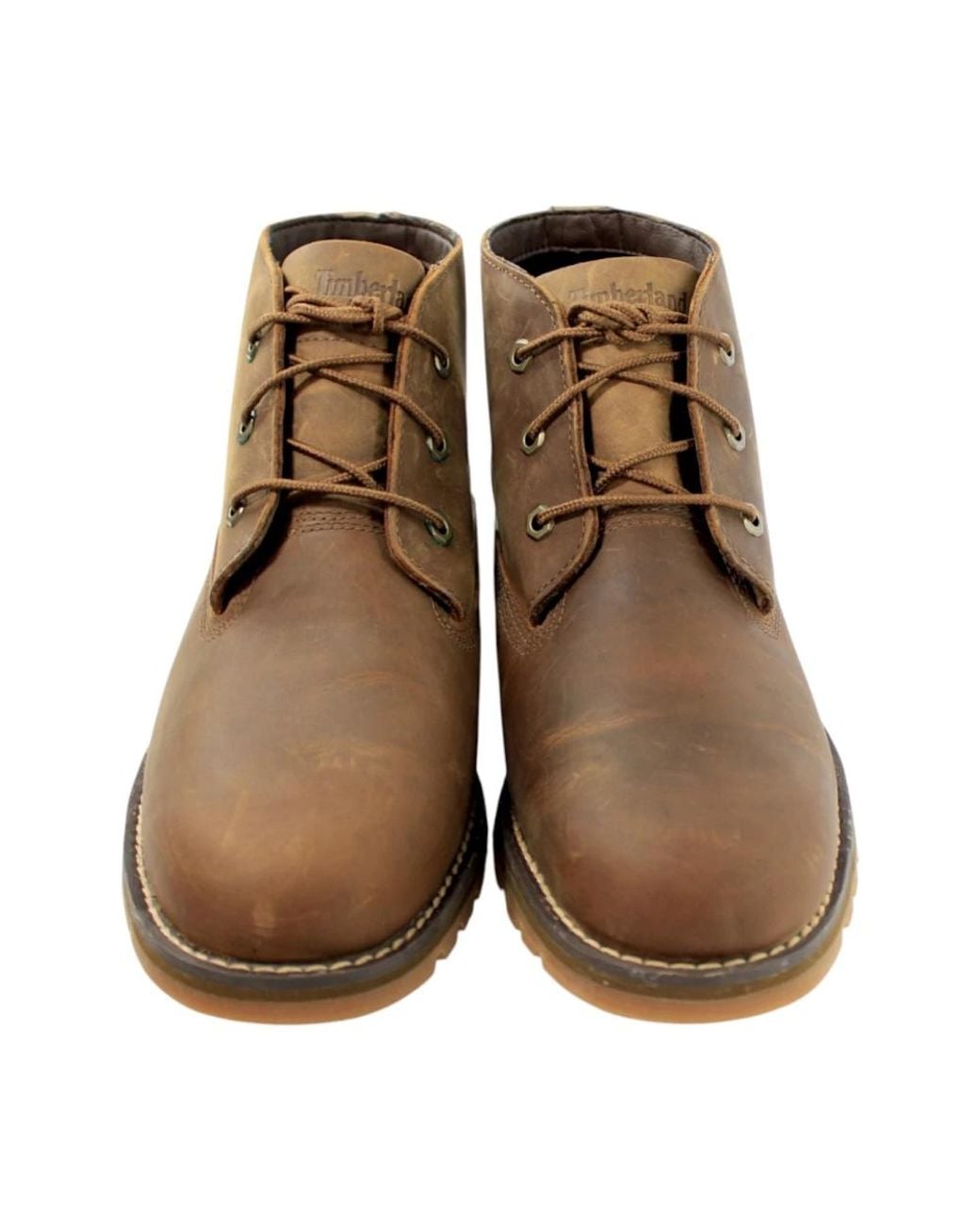 Timberland Brown Lace-Up Boots for men