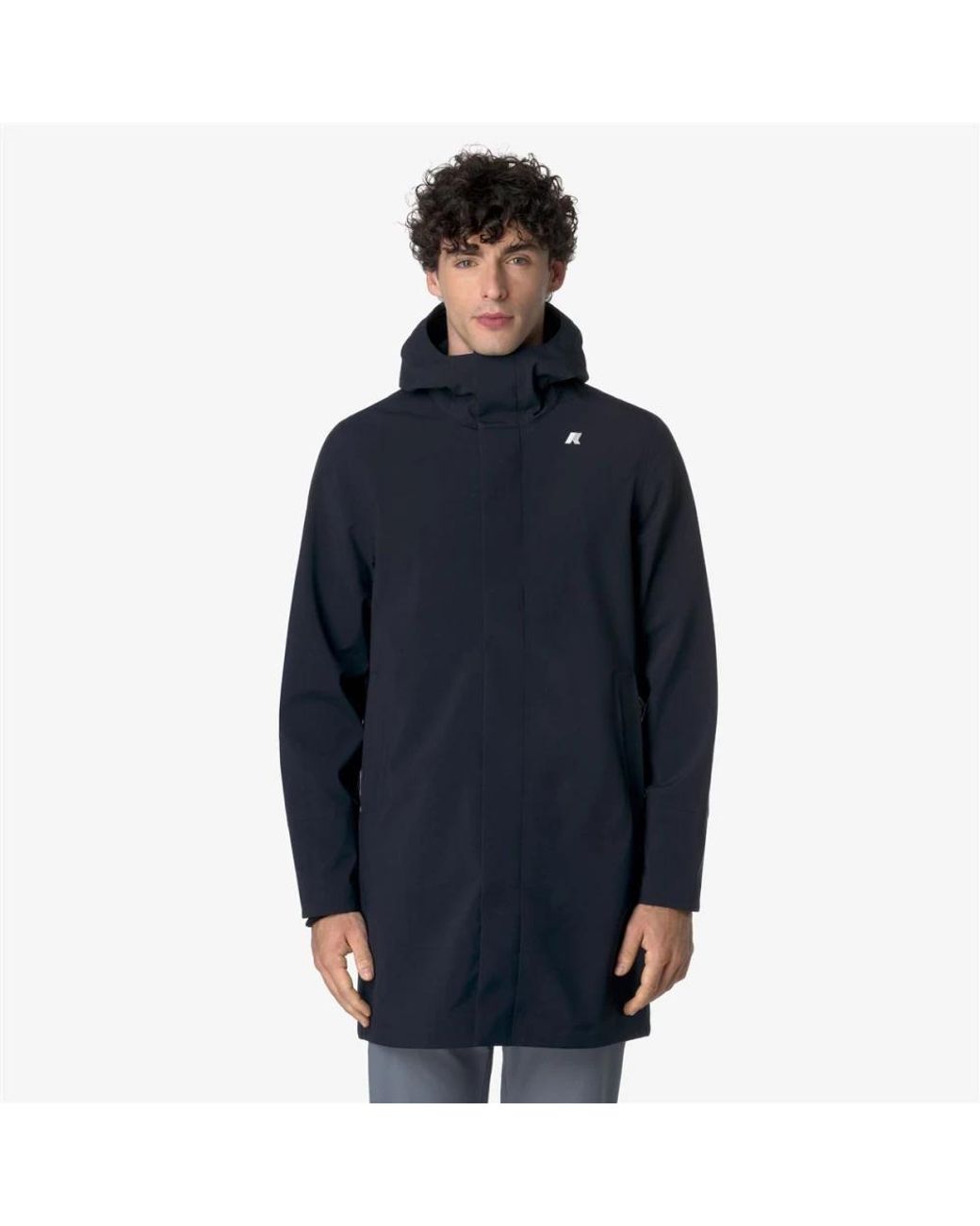 K-Way Blue Parkas for men