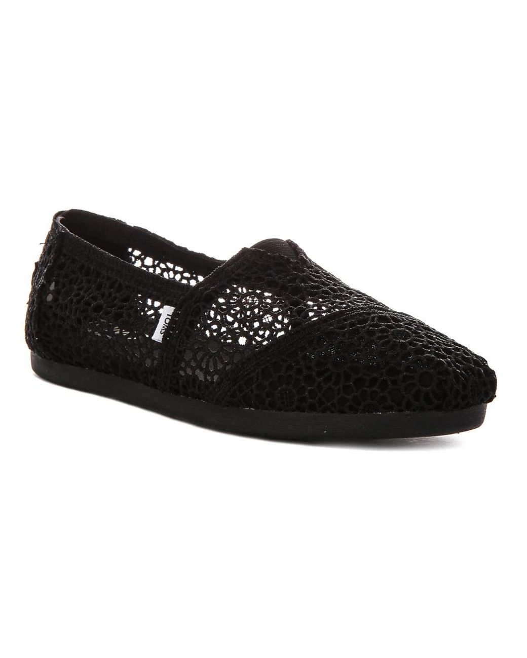 TOMS Black Ballerina Shoes