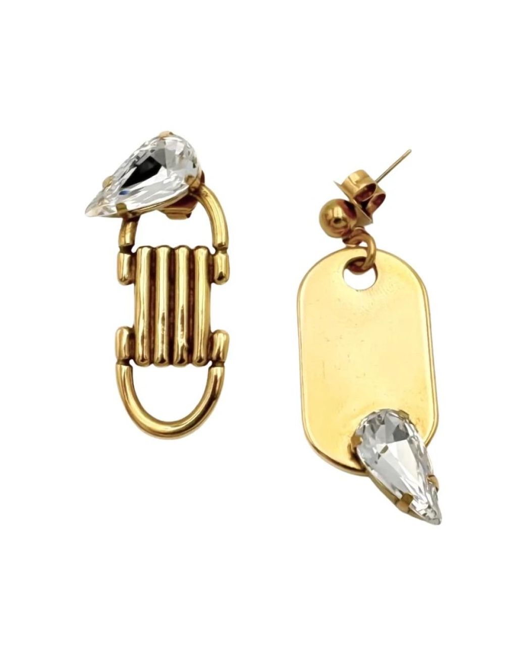 Perrine Taverniti Metallic Earrings