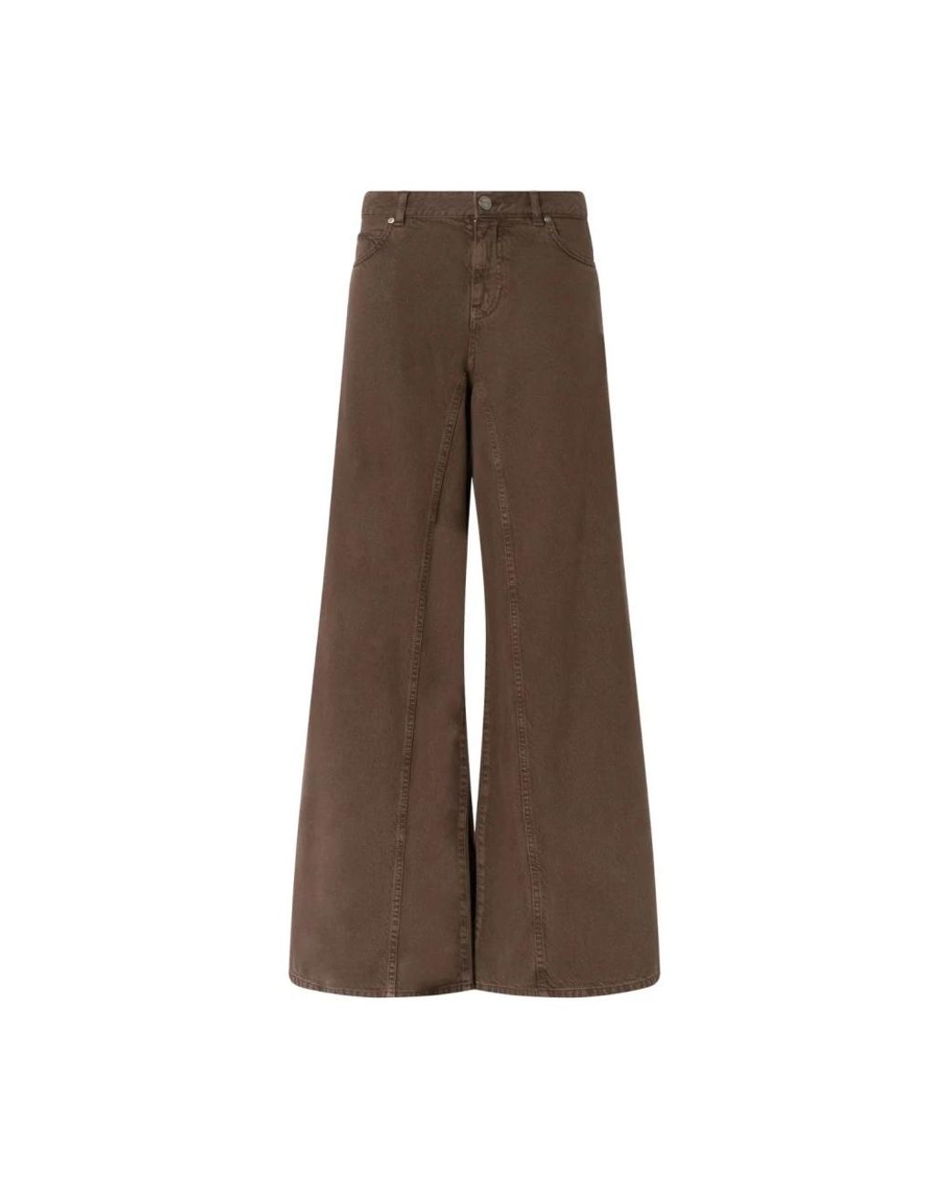 Pinko Brown Wide Jeans