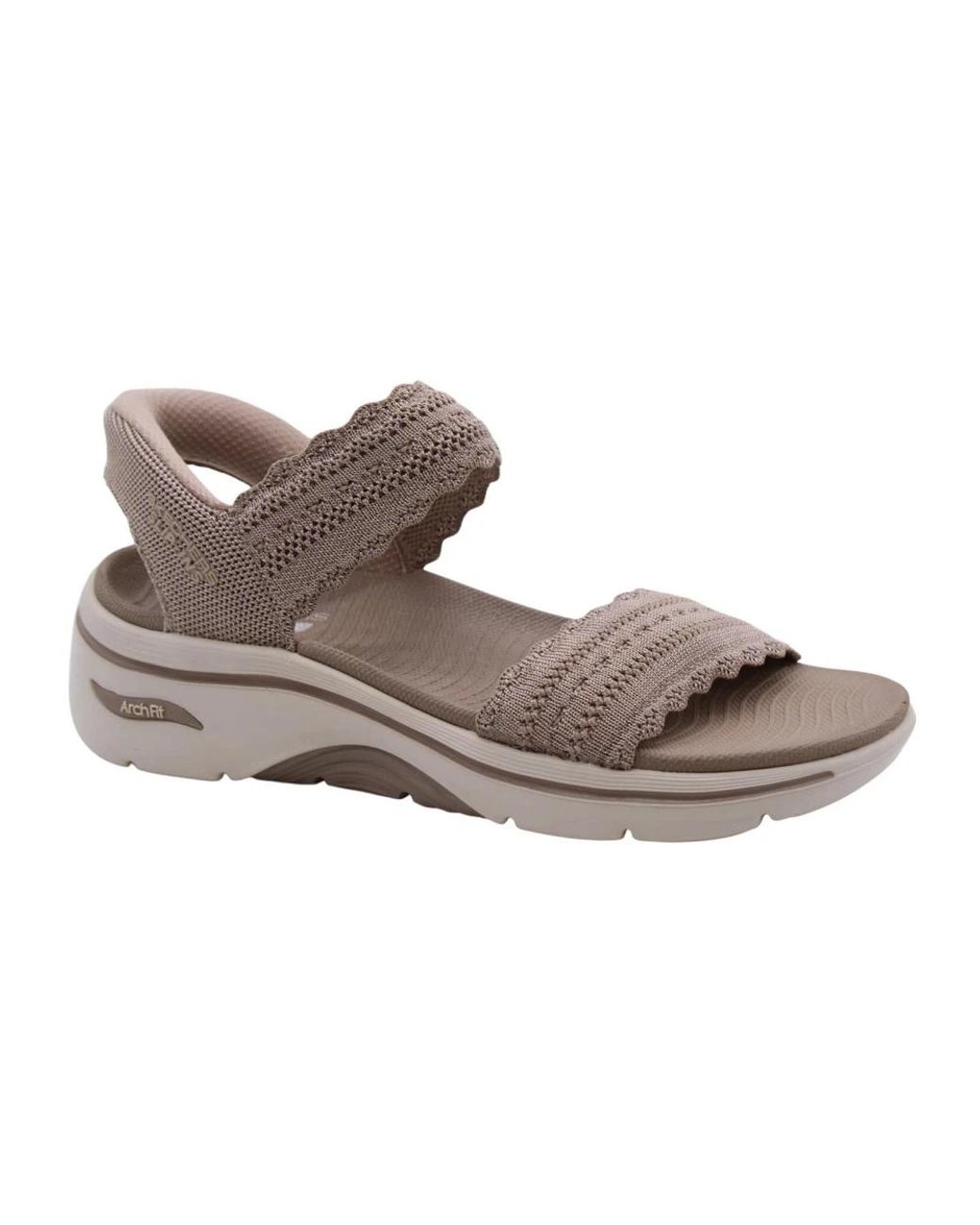Skechers Schoenen ,Aqua Sandaal Voor Zomerdagen in het Gray