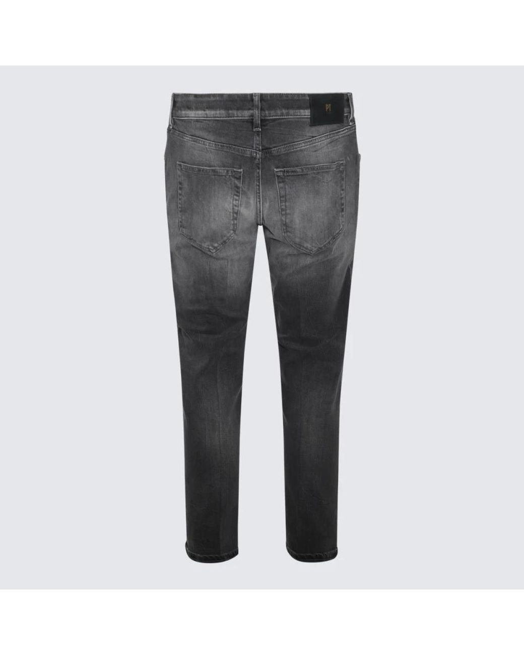 PT Torino Gray Slim Fit Jeans for men