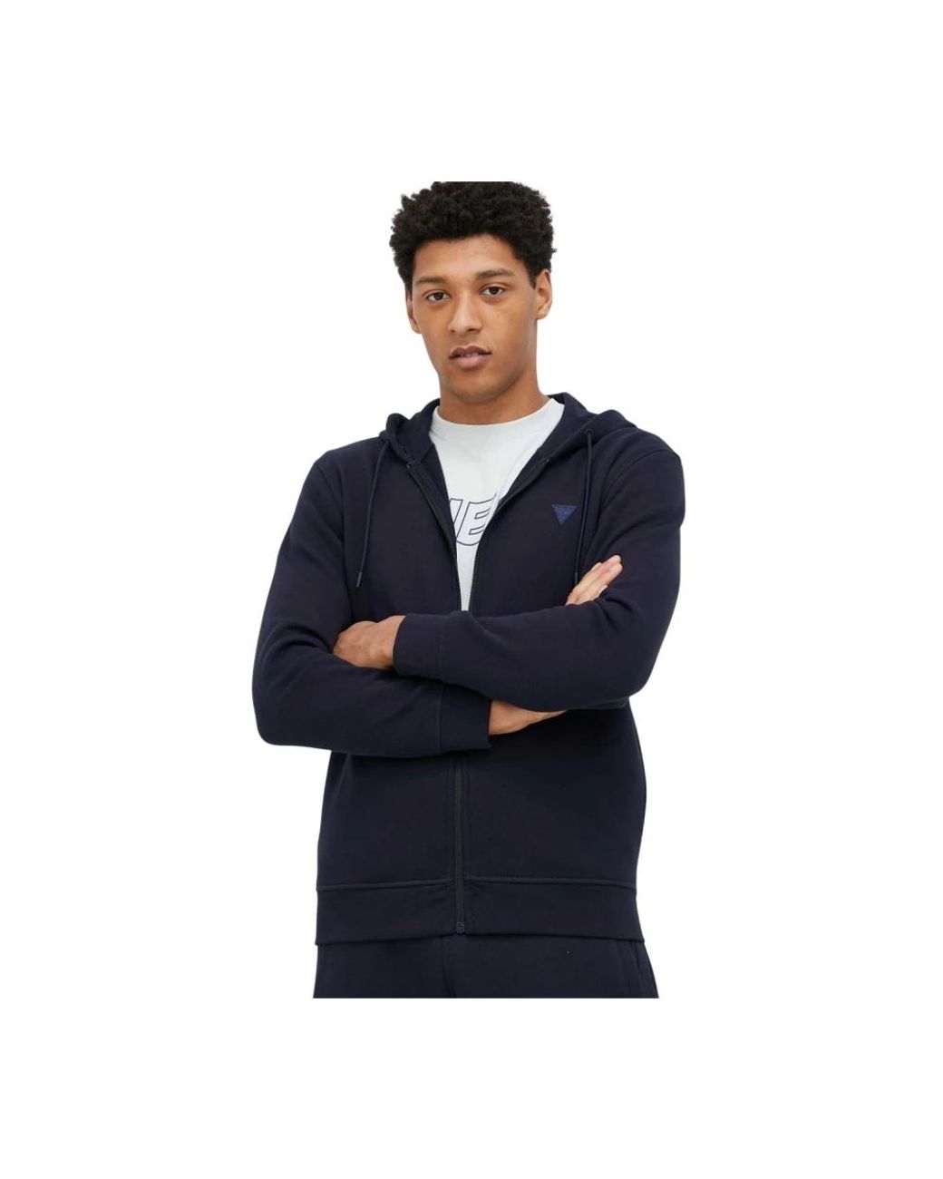 Zip-Throughs Guess pour homme en coloris Blue