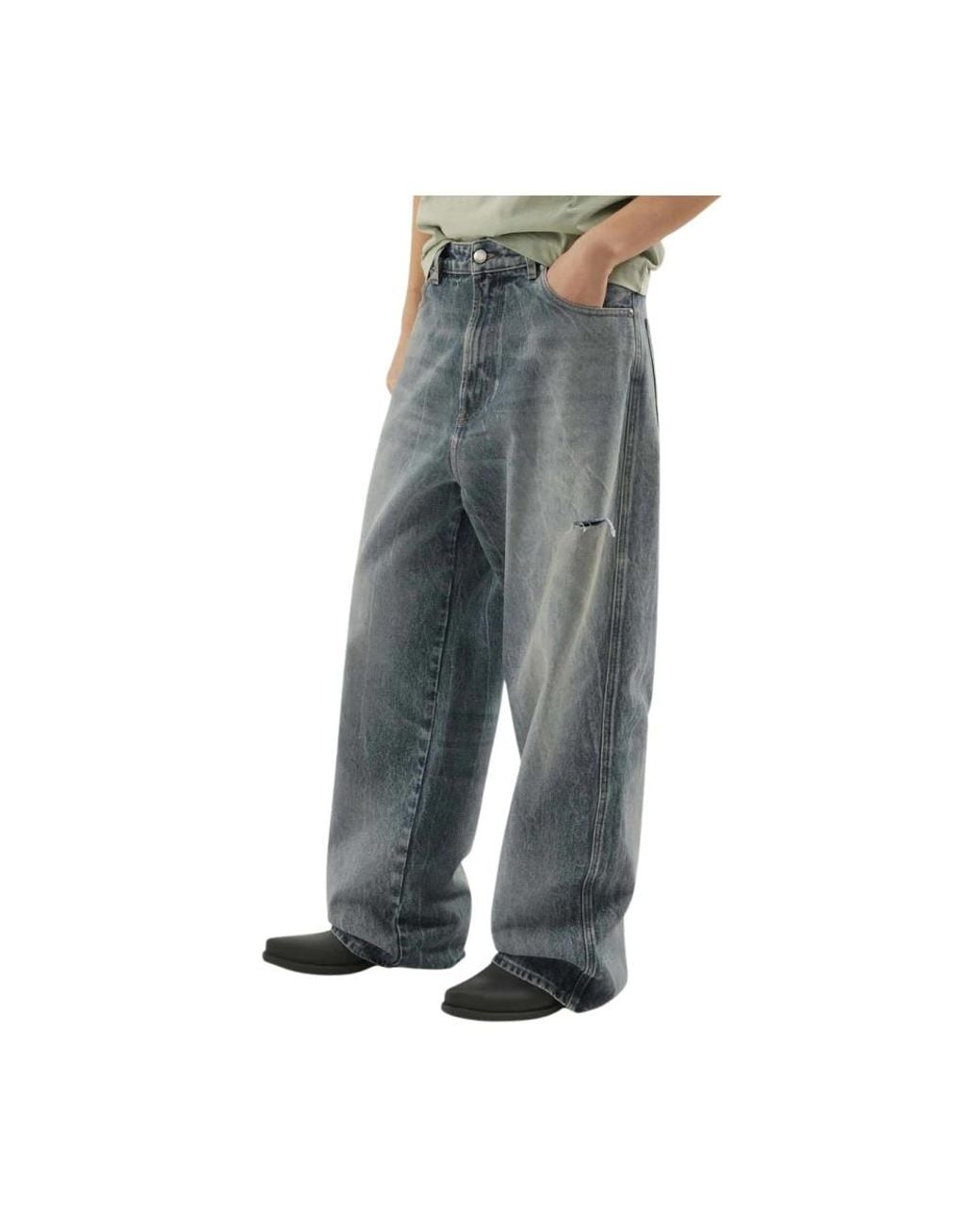 1989 STUDIO Gray Wide Jeans