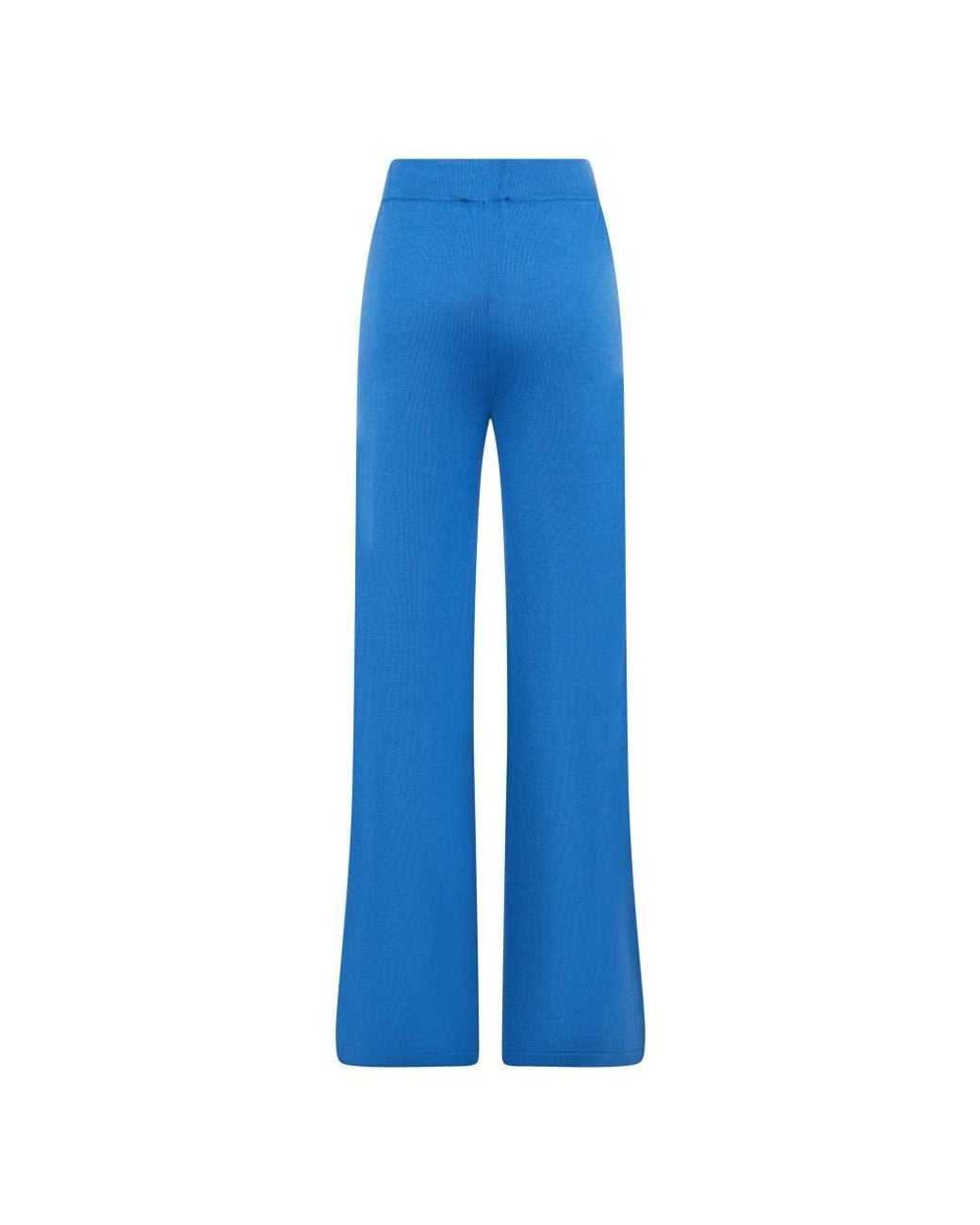 Moorer Blue Wide Trousers