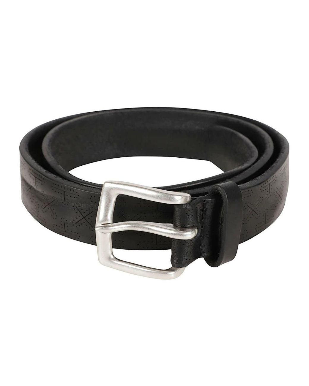 Orciani Black Belts for men