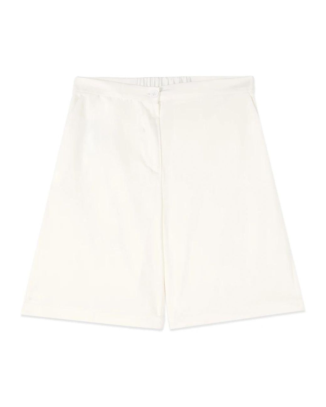 Oltre Short Shorts in het White