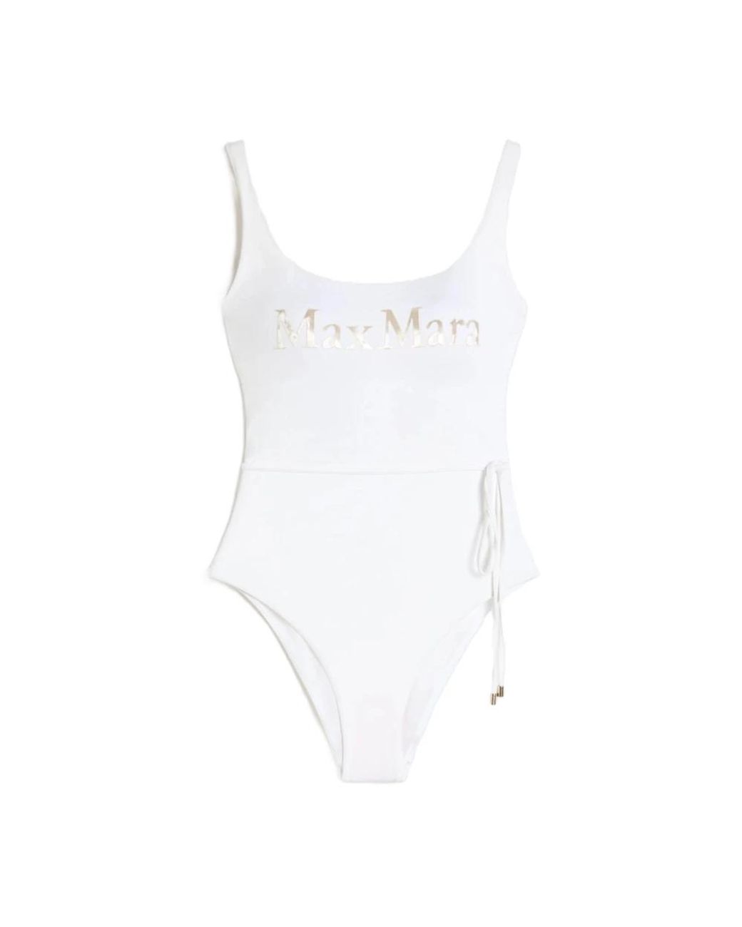 Max Mara White One-Piece