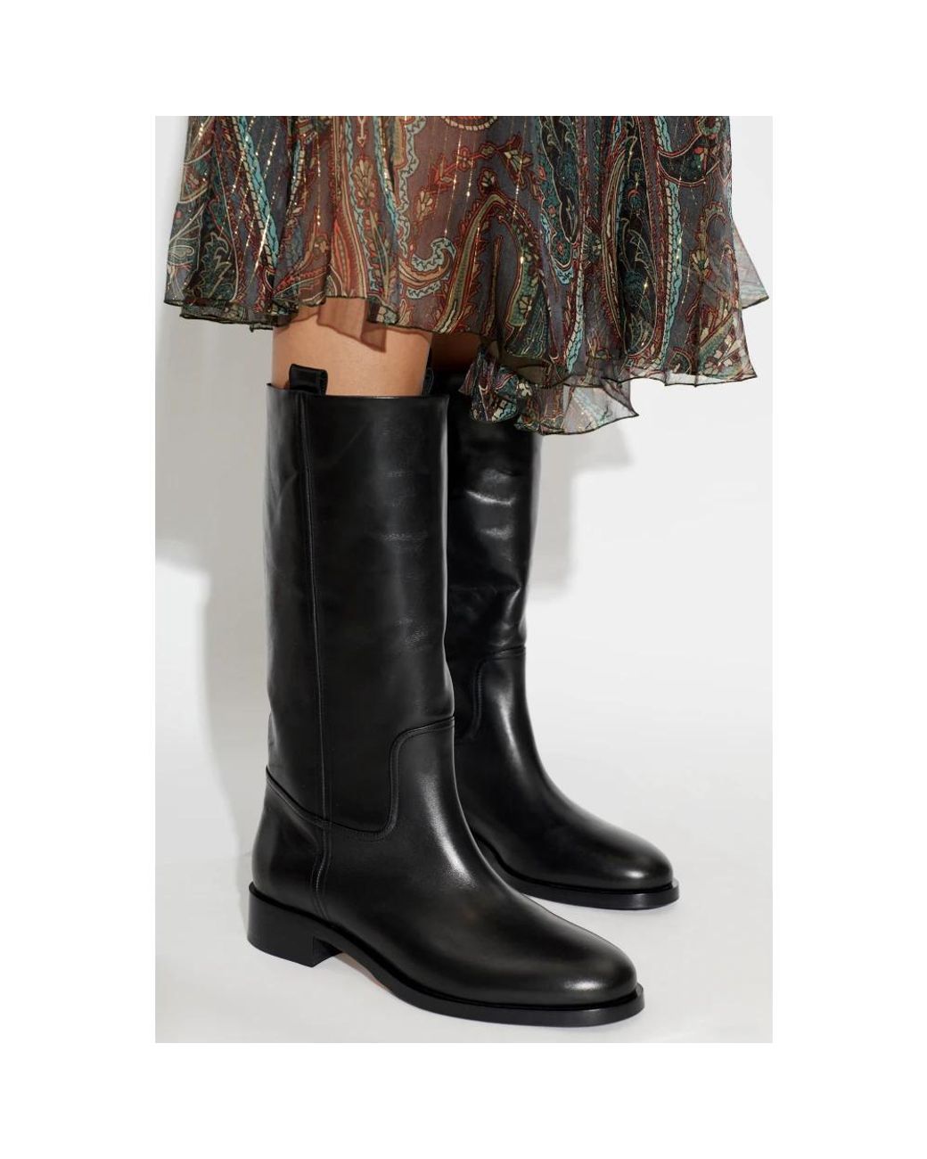 Aeyde Black High Boots