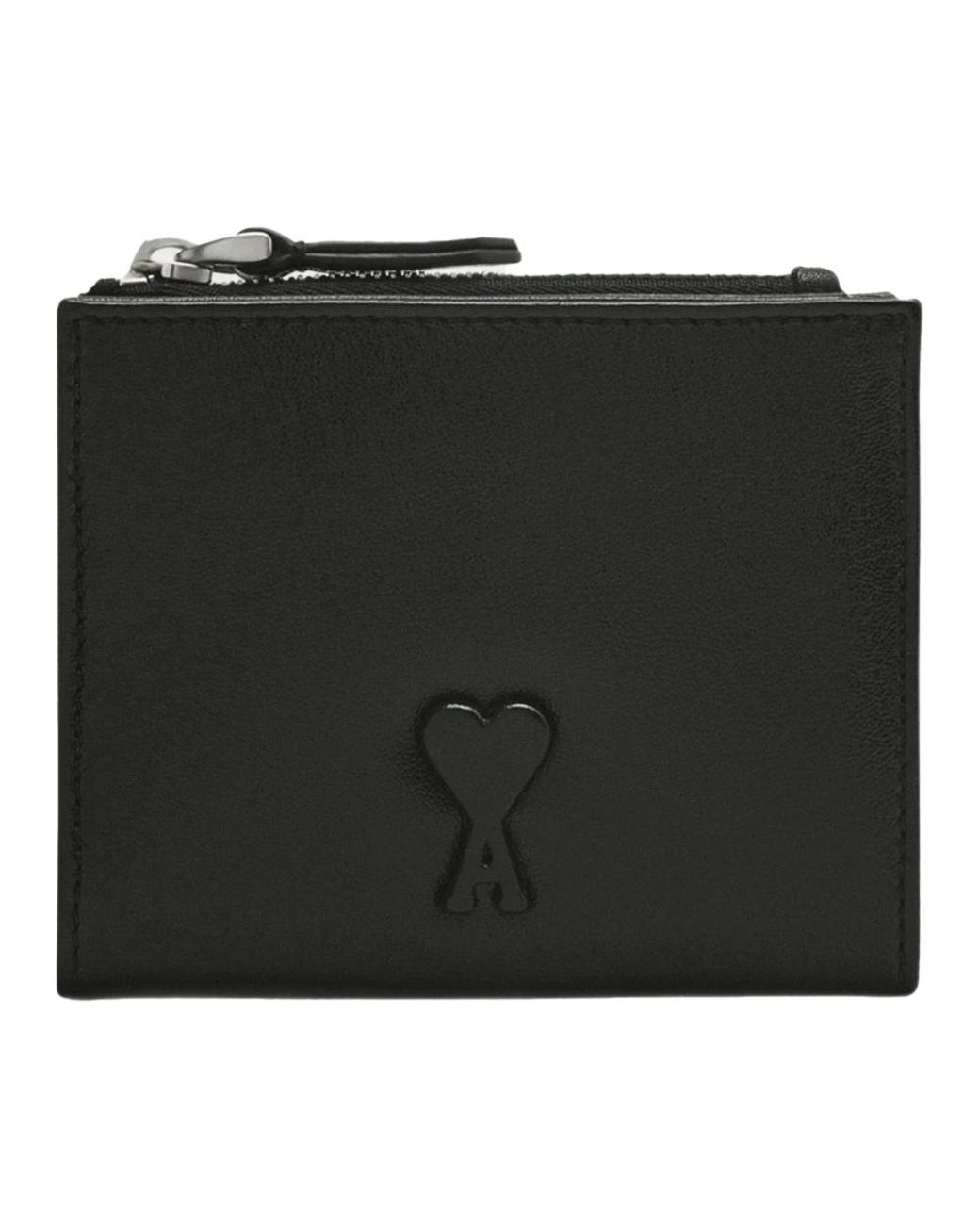 AMI Black Wallets & Cardholders