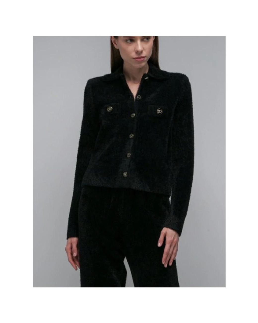 Twinset Black Light Jackets