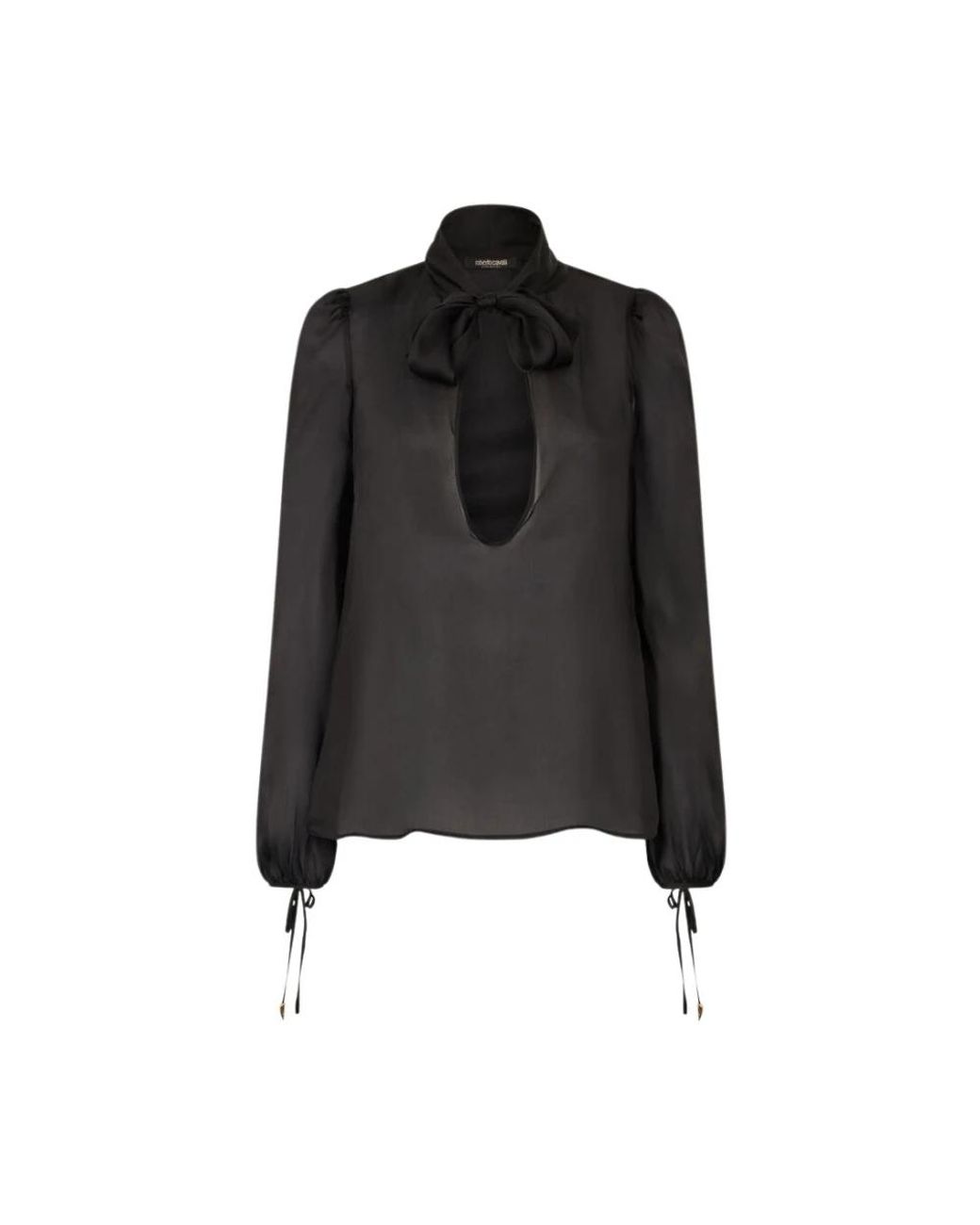Roberto Cavalli Black Blouses