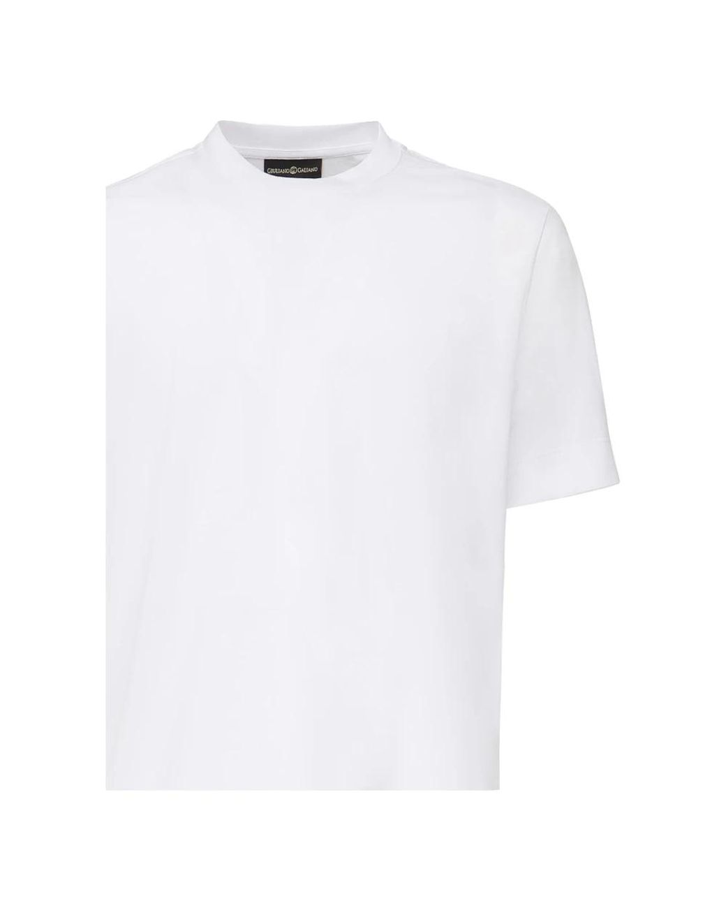 Giuliano Galiano White T-Shirts for men