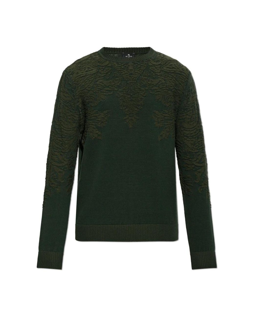 Etro Rundhals-Pullover in Green für Herren