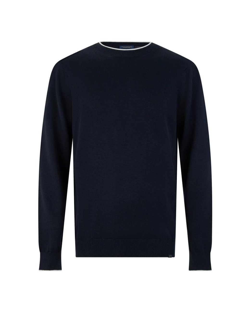 Paul & Shark Blue Round-Neck Knitwear for men
