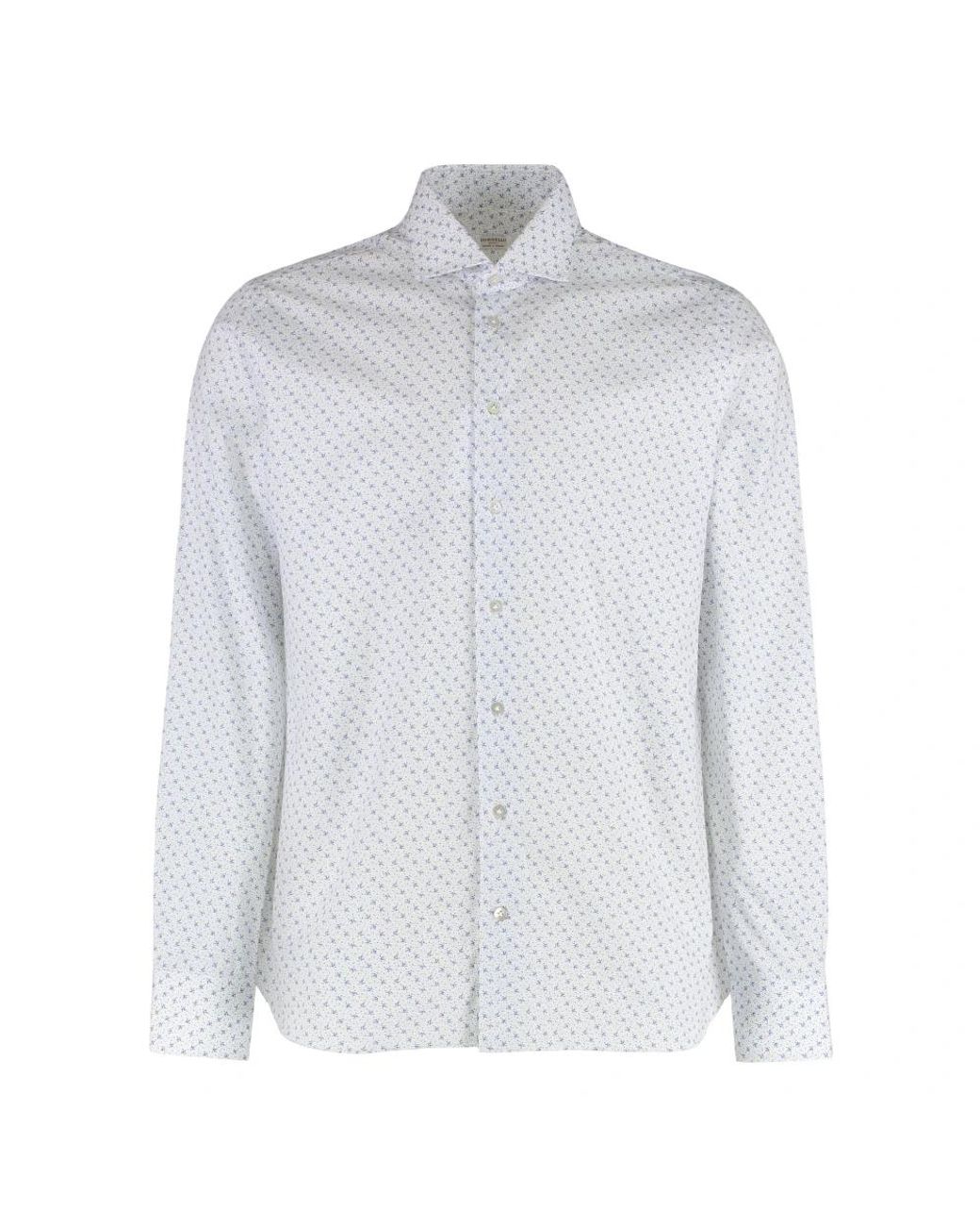 Borriello White Casual Shirts for men