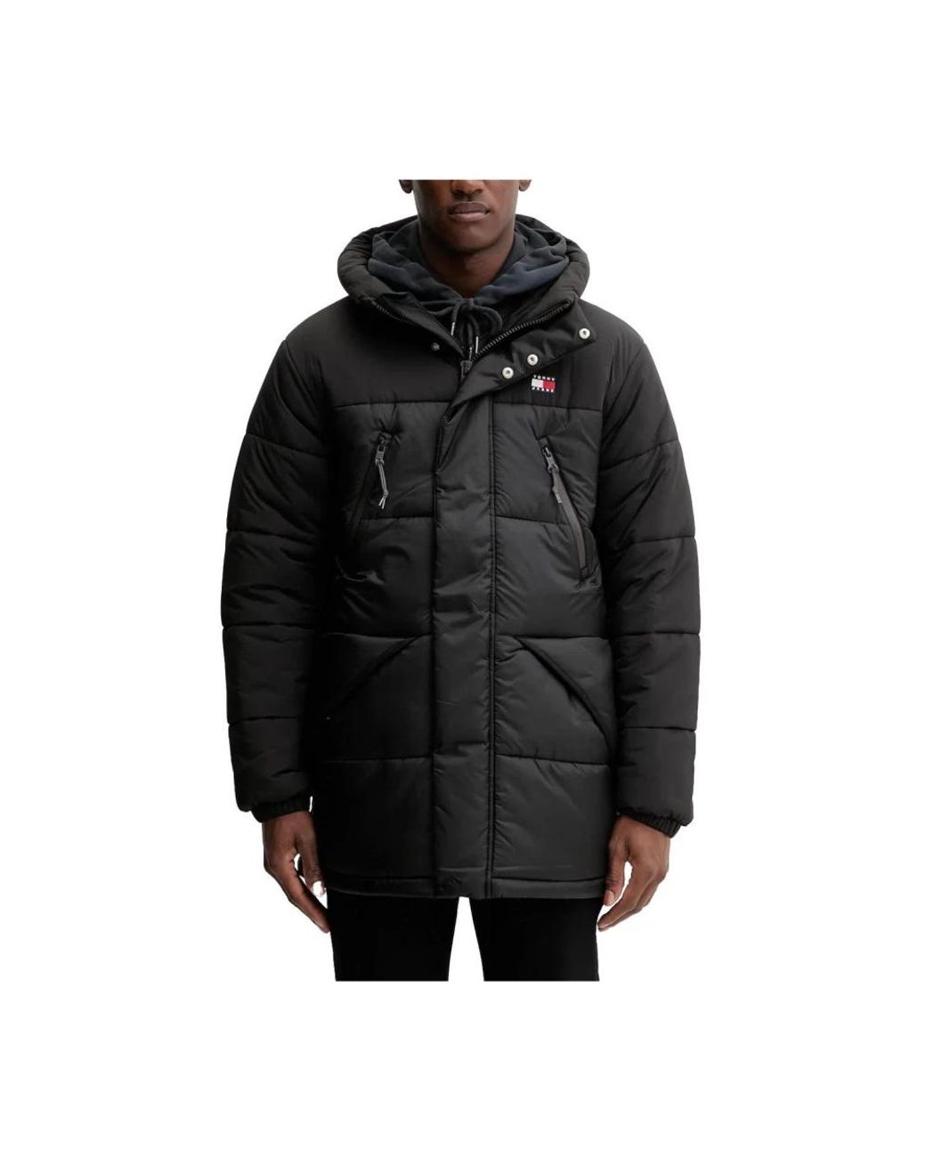 Tommy Hilfiger Jassen ,Zwart ,Winterjassen in het Black voor heren