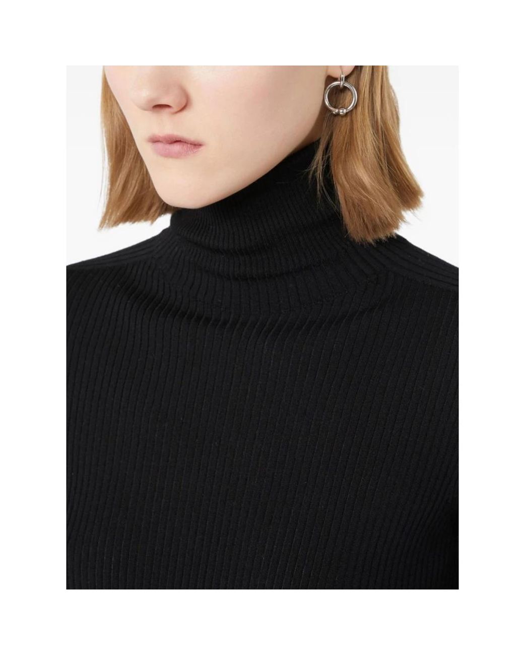 Sportmax Black Turtlenecks