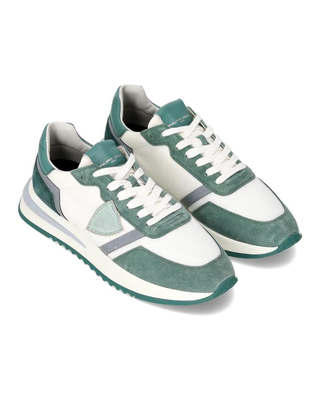 Philippe Model Blue Sneakers for men