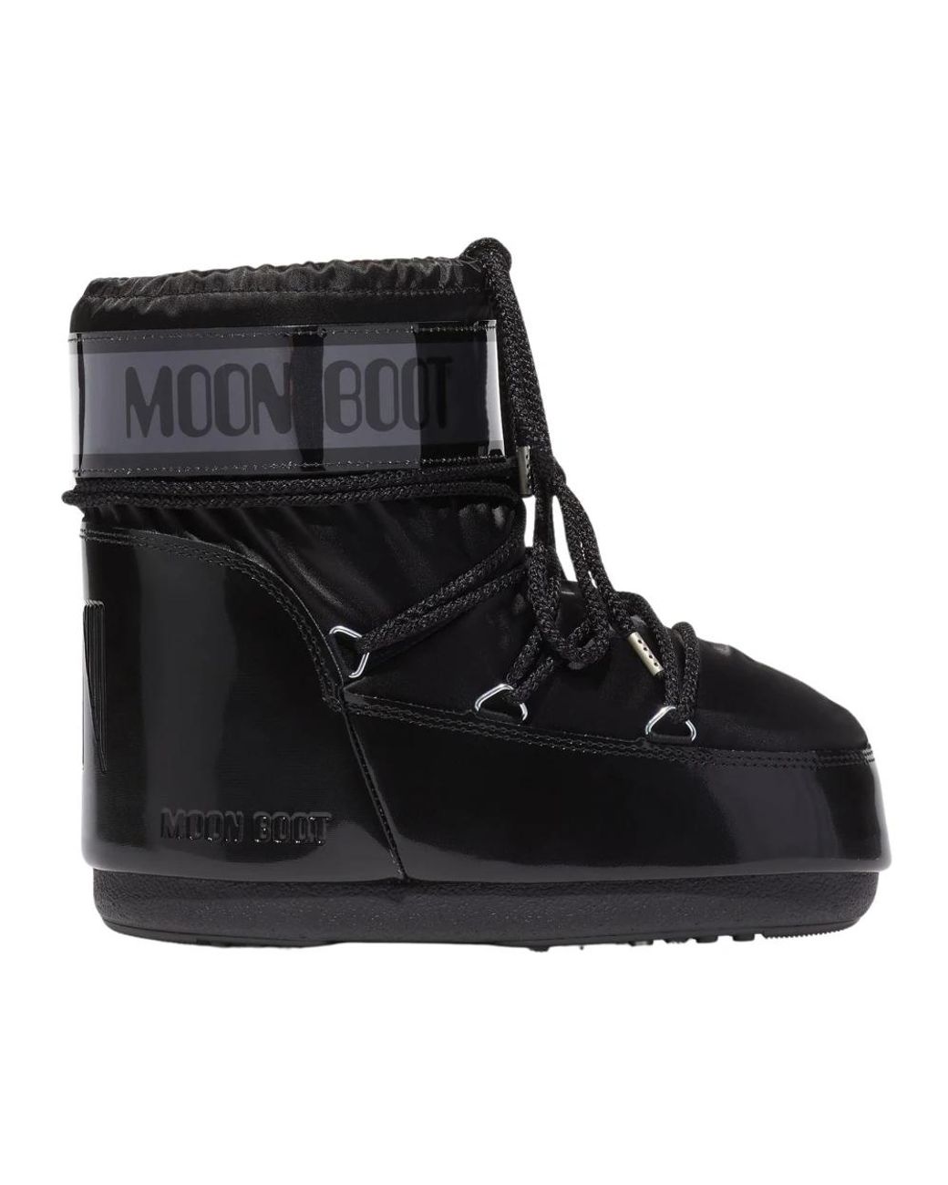 Moon Boot Icon Low Glance in het Black