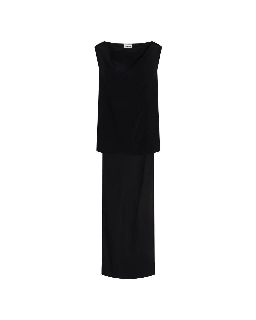 Midi Dresses P.A.R.O.S.H. de color Black