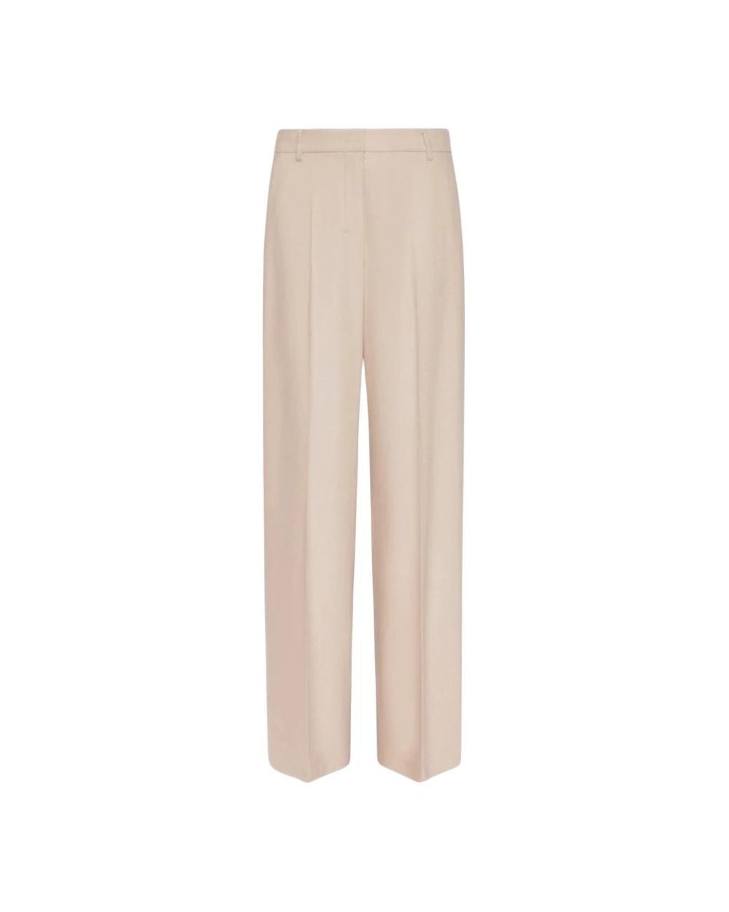 Max Mara Broeken ,Tailored Broeken in het Natural