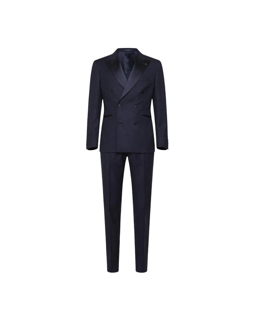 Tagliatore Double-Breasted Suit in het Blue voor heren