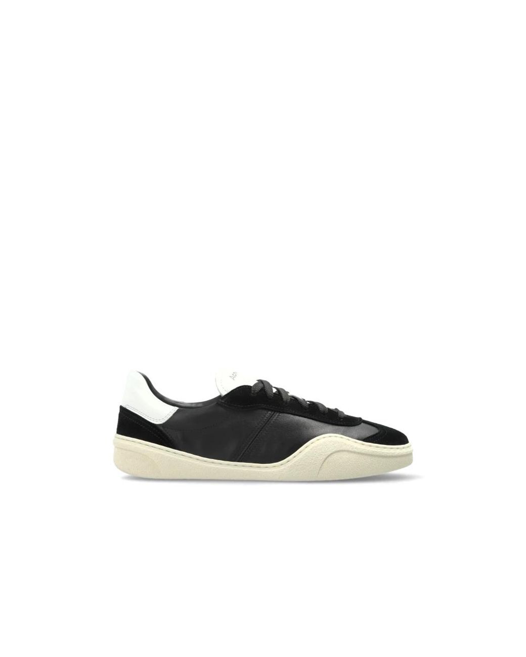 Acne Black Sports Shoes With Logo for men