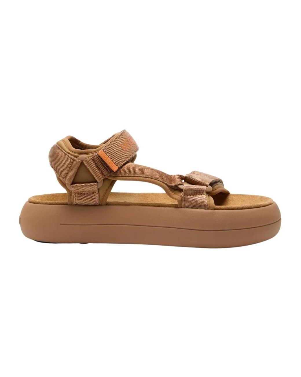 Flat Sandals Moon Boot de color Brown