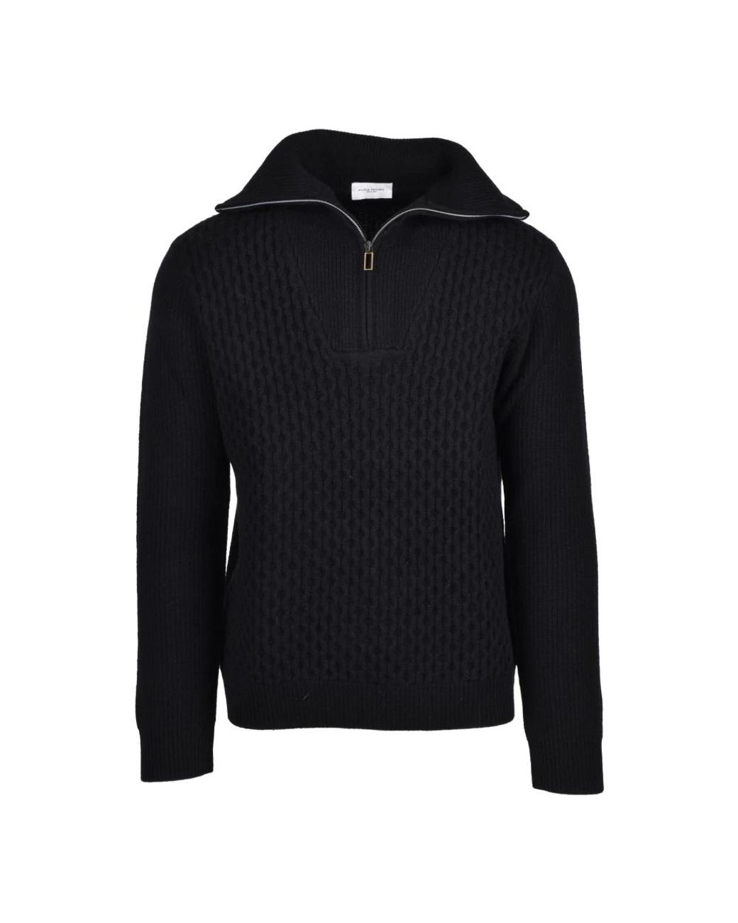 Paolo Pecora Blue V-Neck Knitwear for men