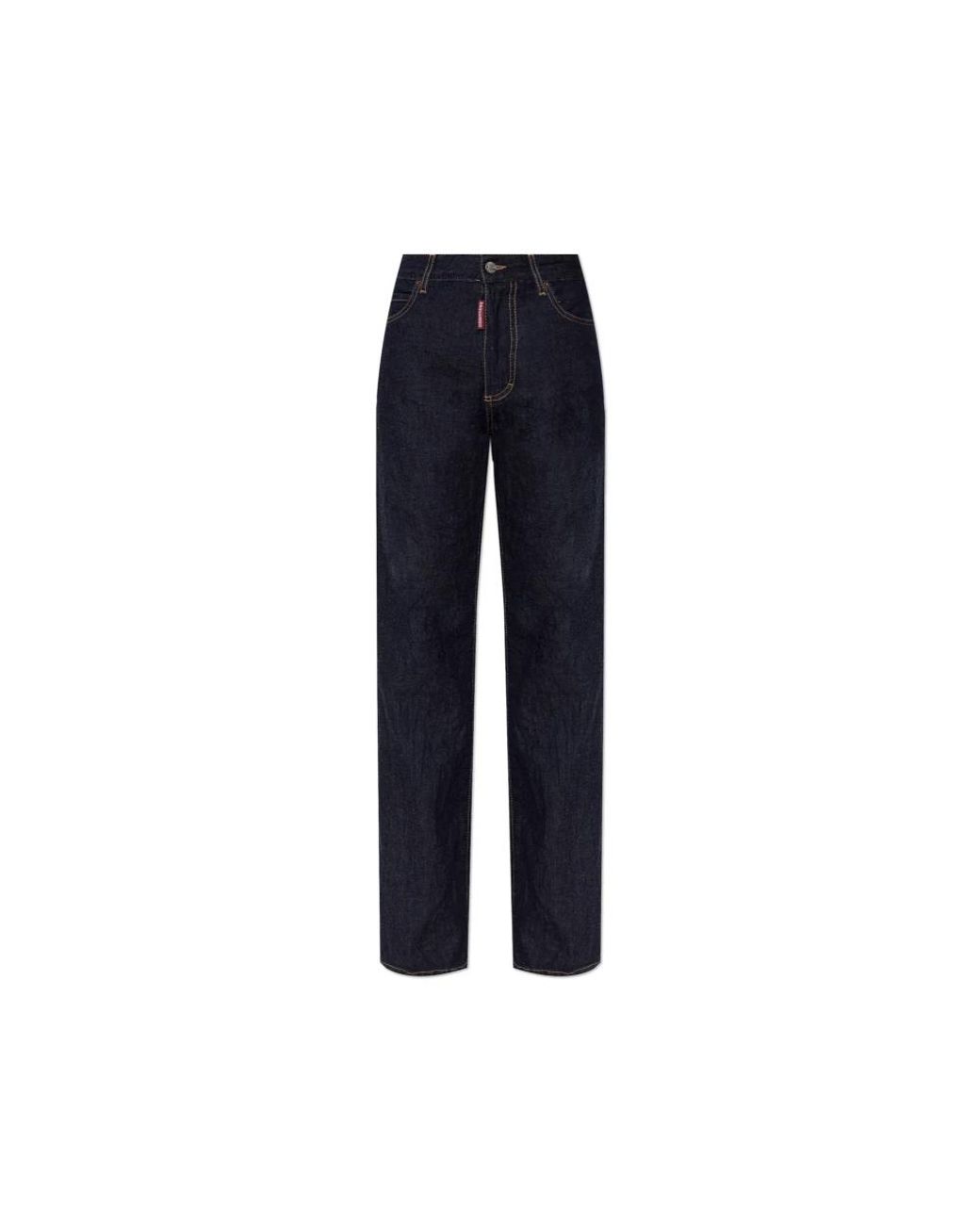 DSquared² Blue Straight Jeans