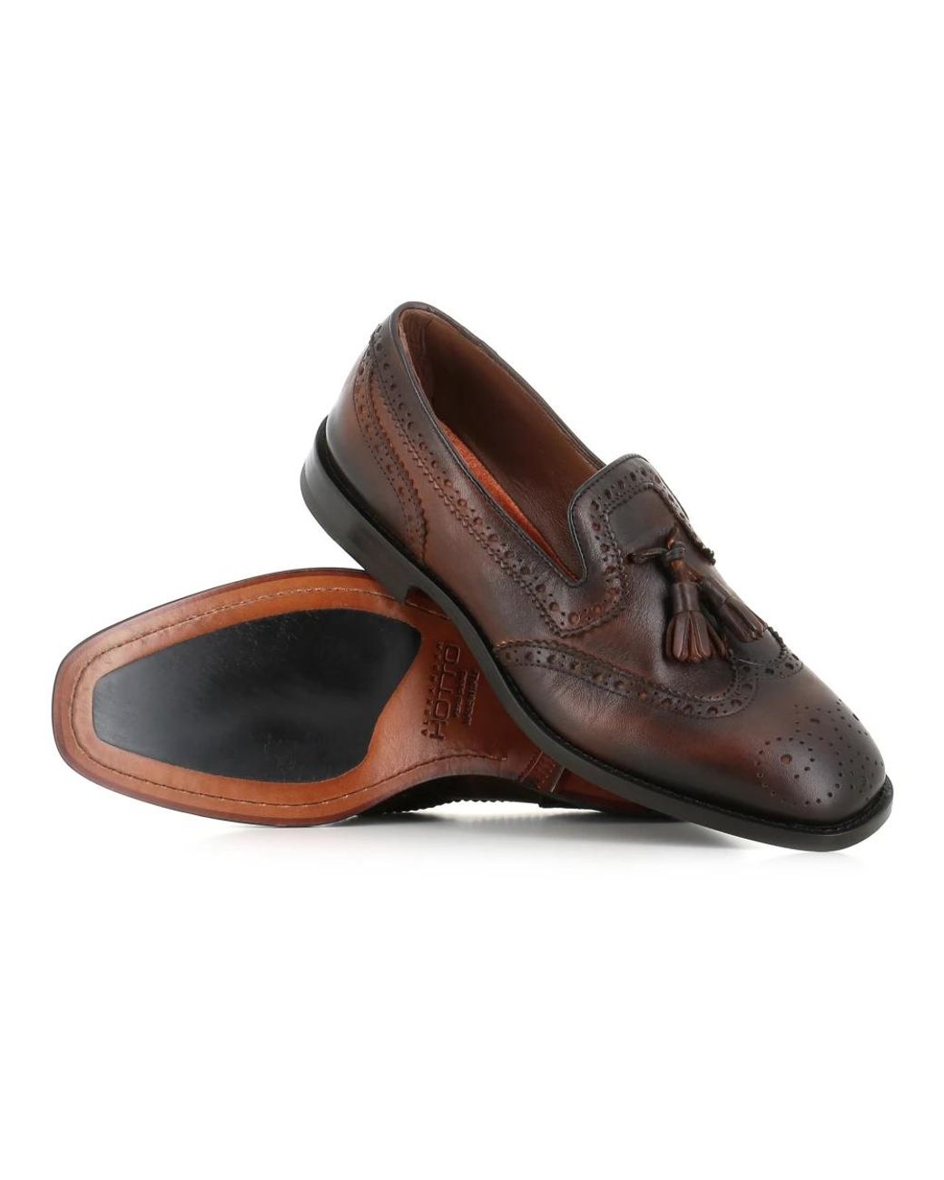Alexander Hotto Brown Loafers