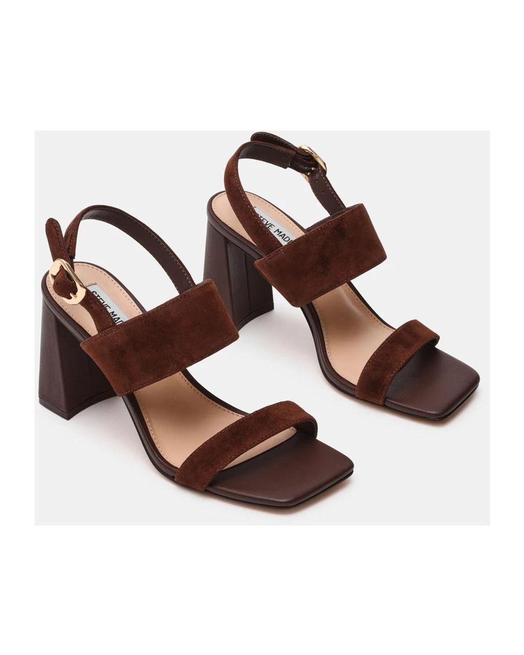 Steve Madden Brown High Heel Sandals