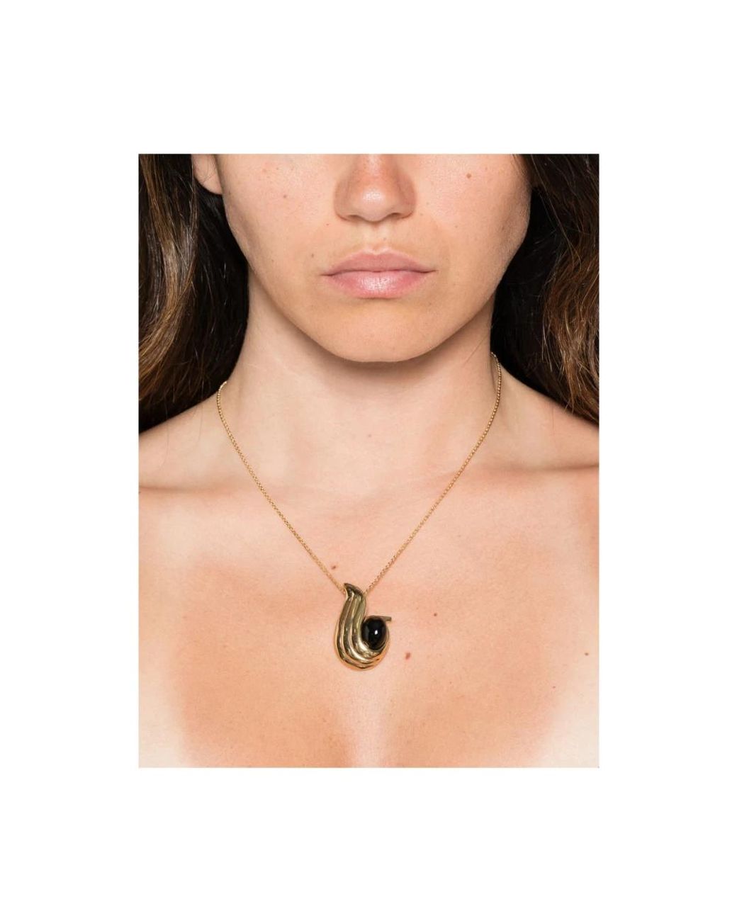 Necklaces Ferragamo de color Metallic