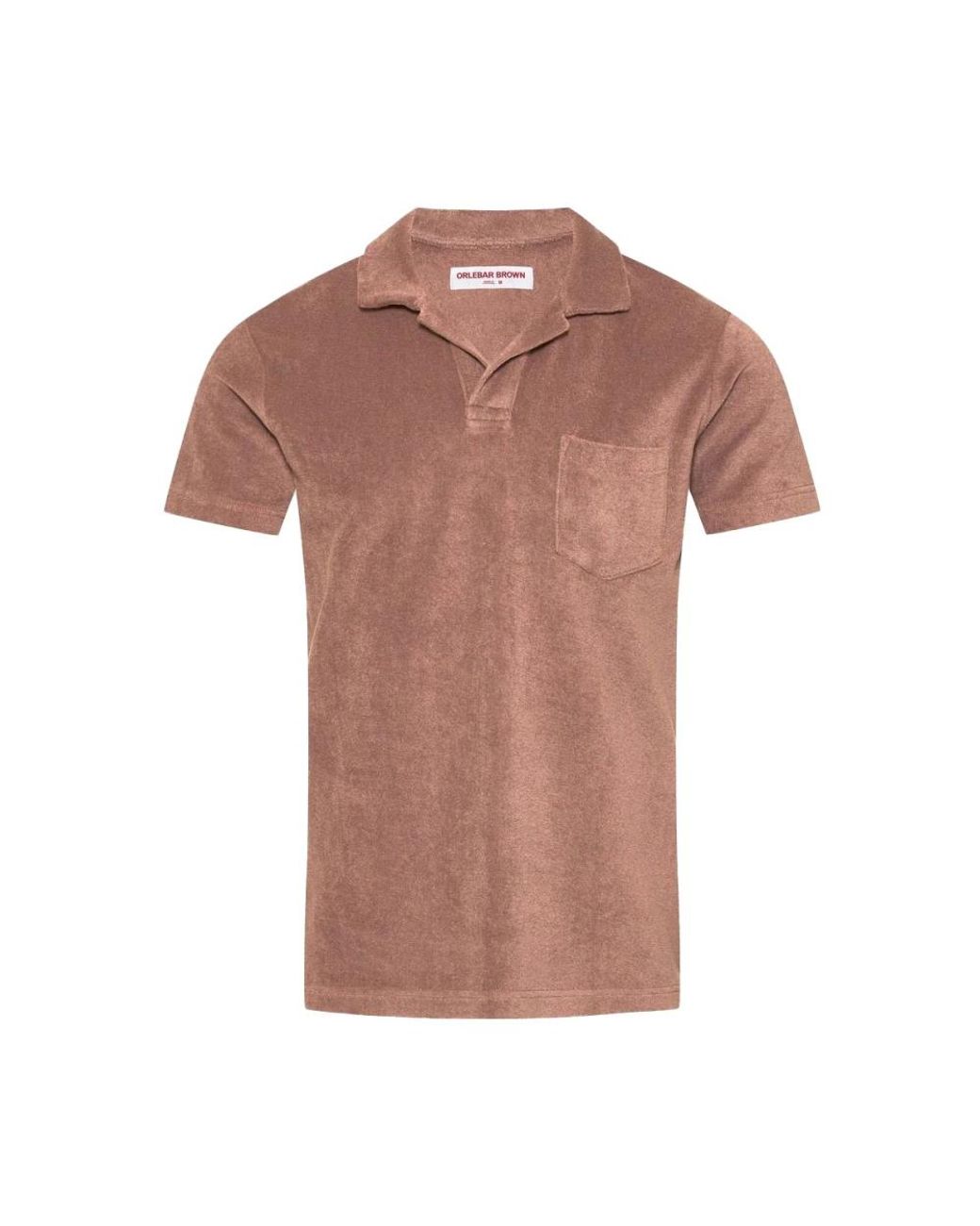 Orlebar Brown Pink Polo Shirts