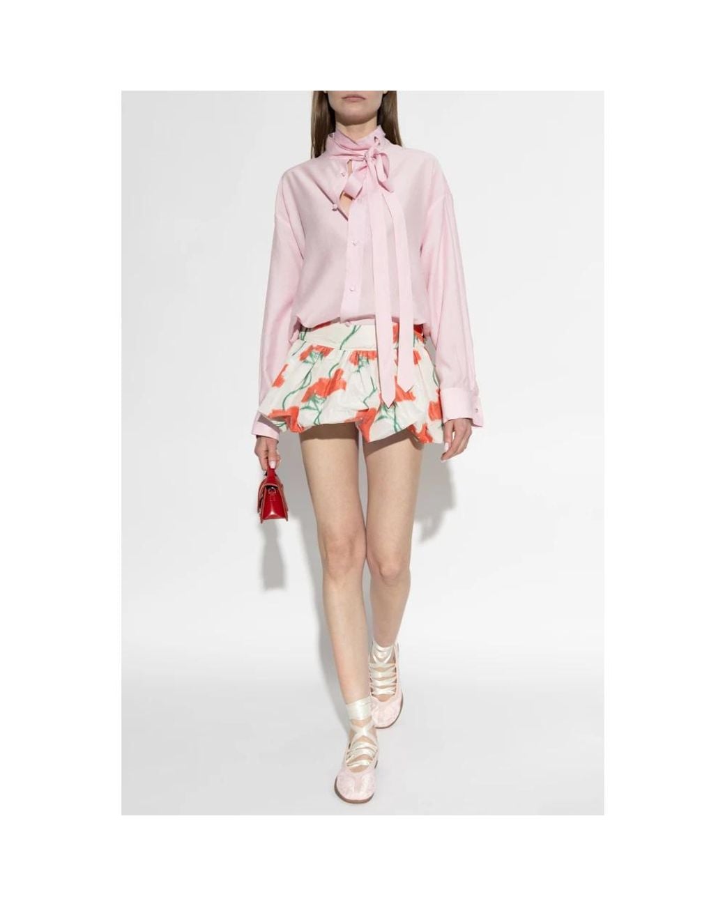 KENZO Red Short Skirts