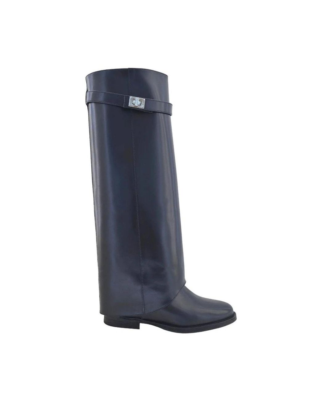 Via Roma 15 Blue High Boots