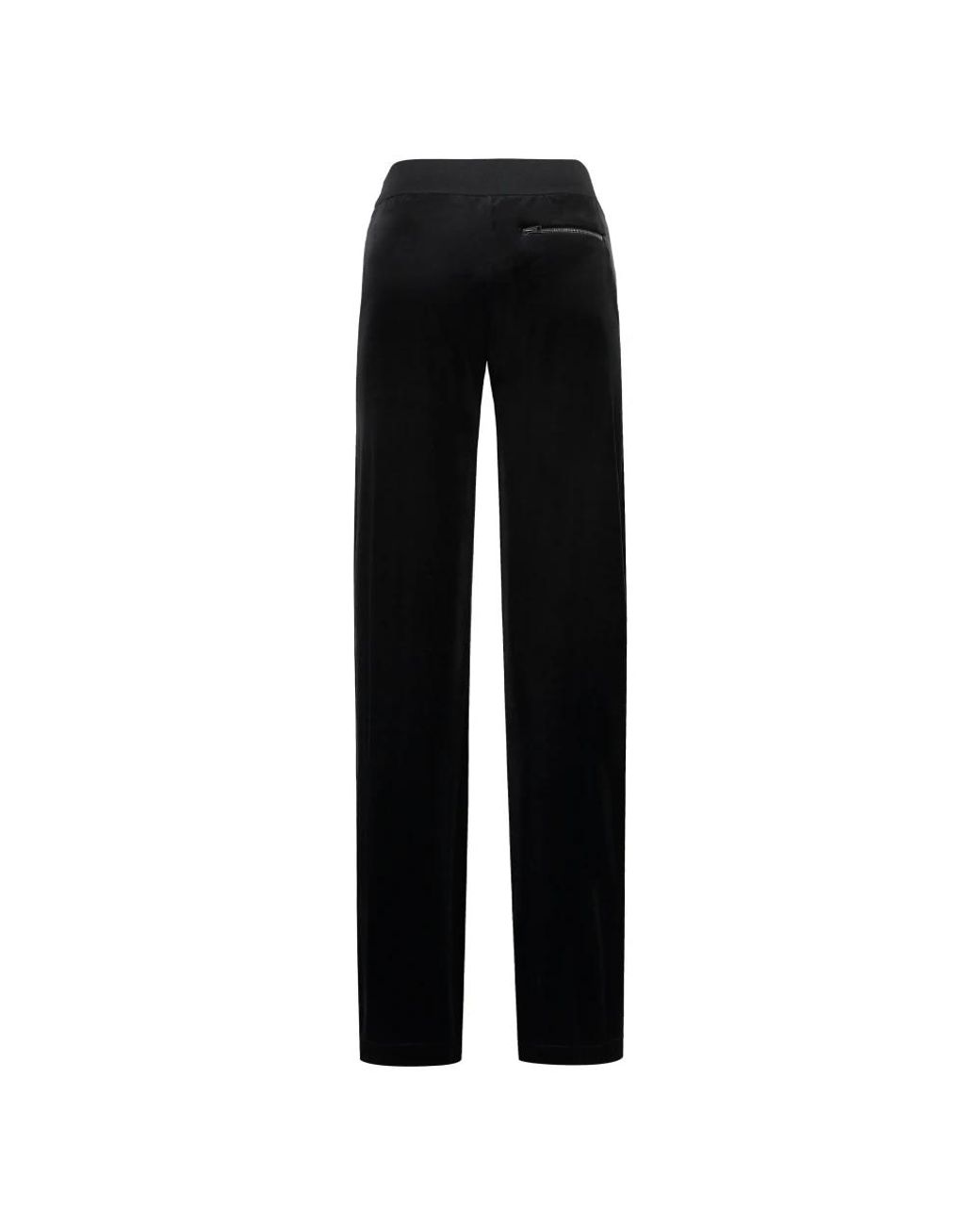 Tom Ford Black Samthose mit elastischem bund