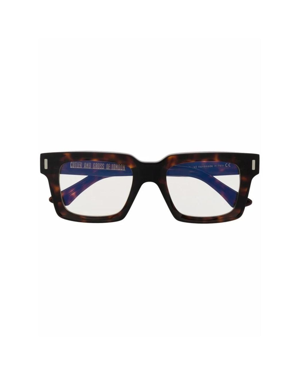 Cutler & Gross Brown Glasses for men