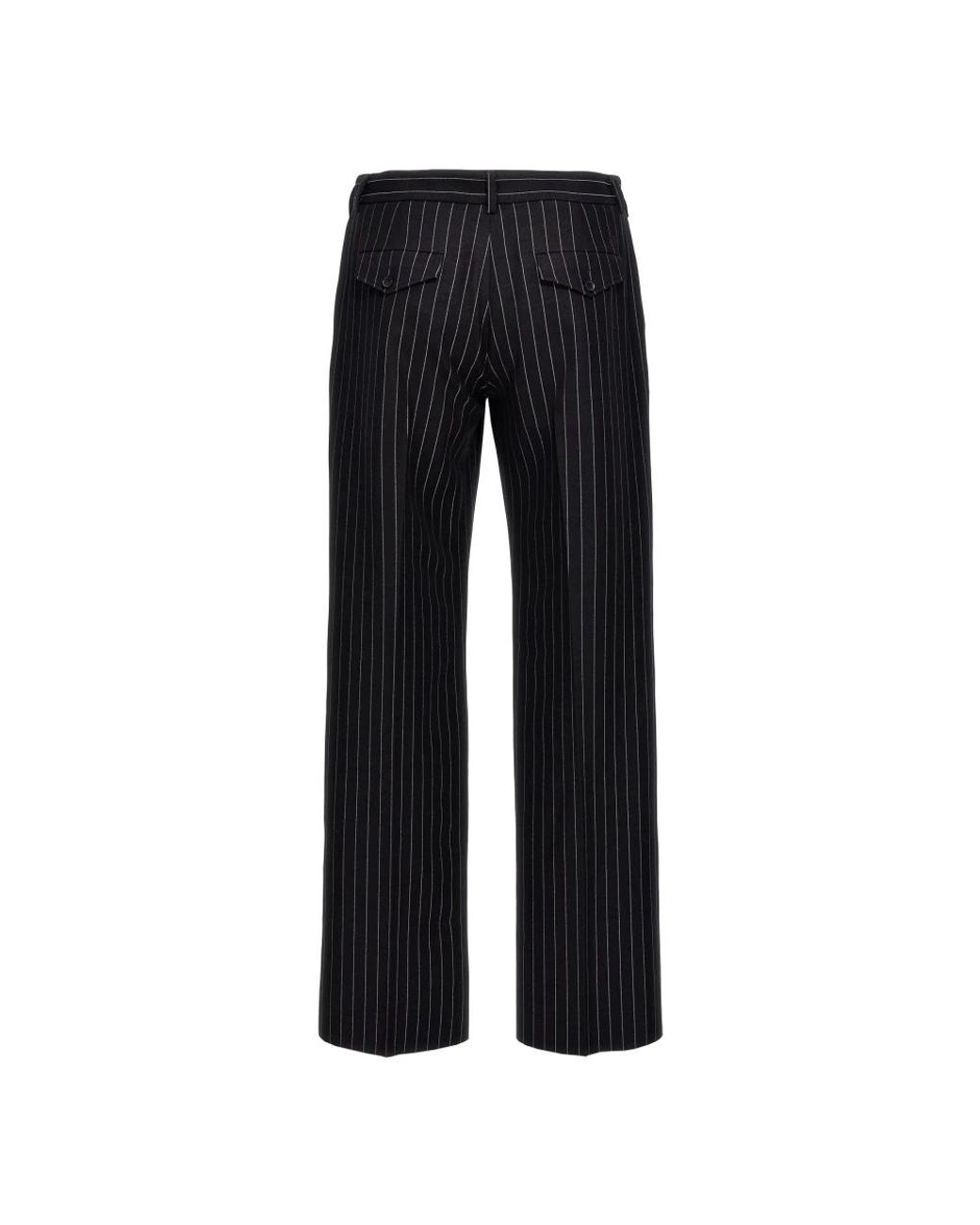 Off-White c/o Virgil Abloh 23 Pinstripes Pants in Black für Herren