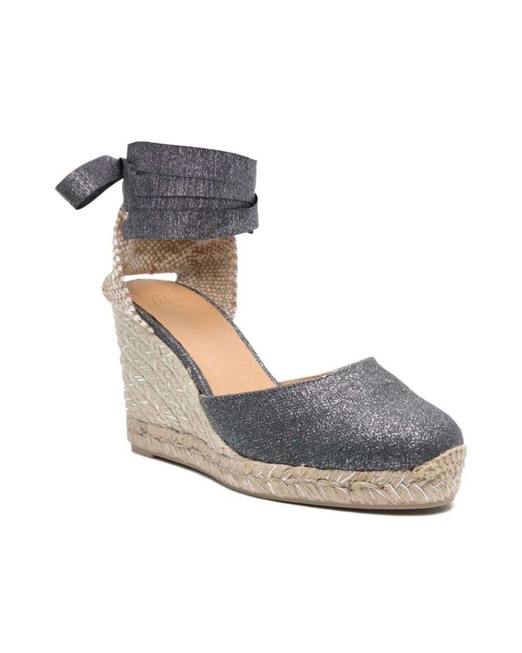 Castaner Gray Wedges