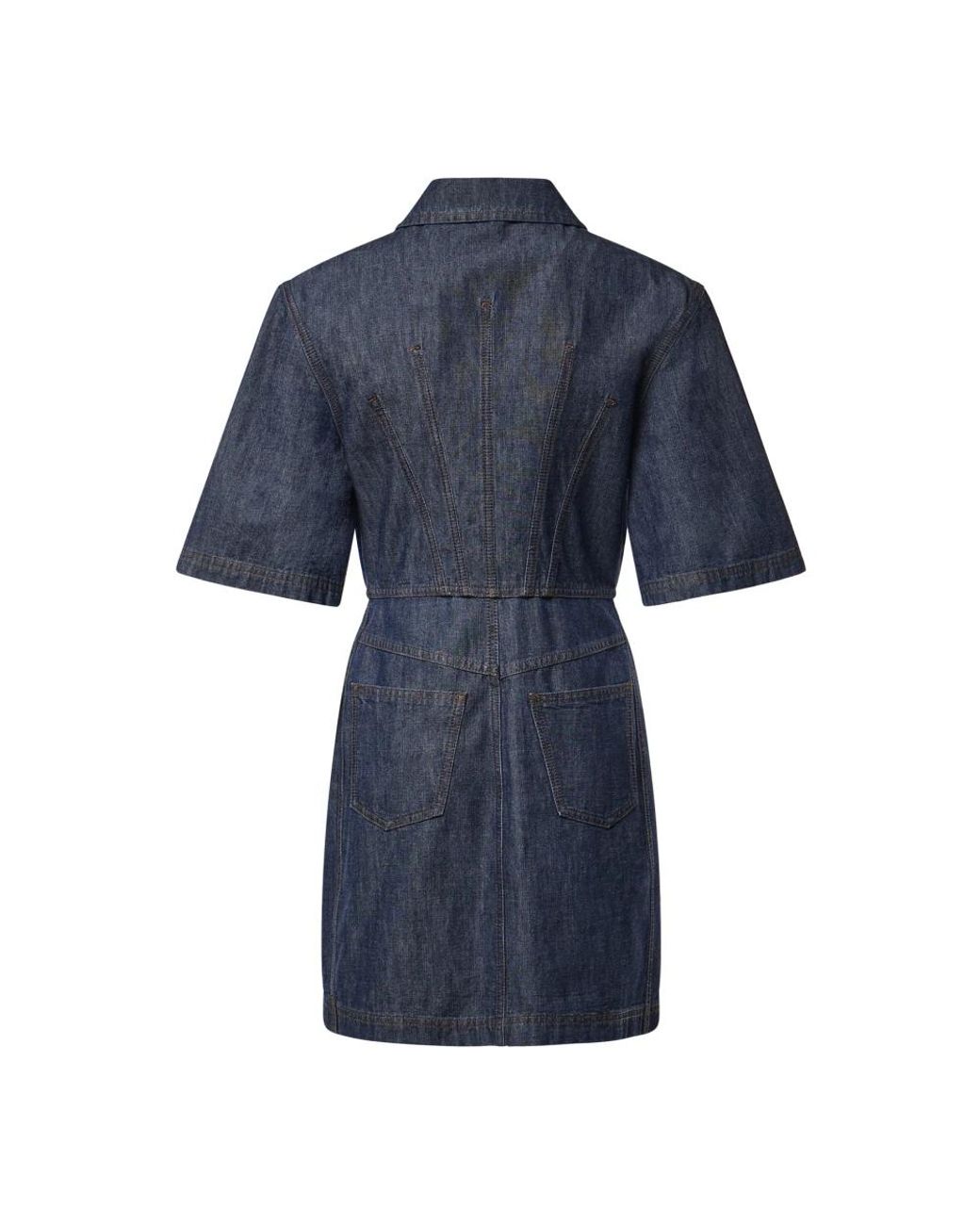 Fendi Blue Short Dresses