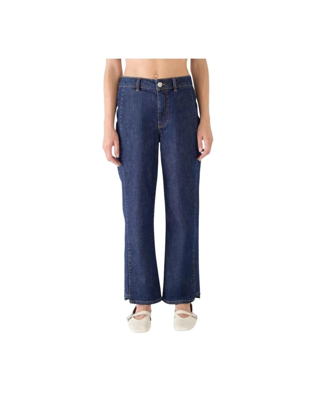 Shaft Blue Bootcut Jeans