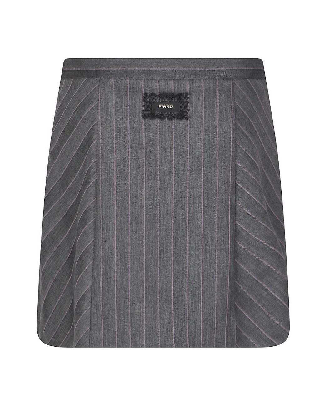 Pinko Gray Short Skirts